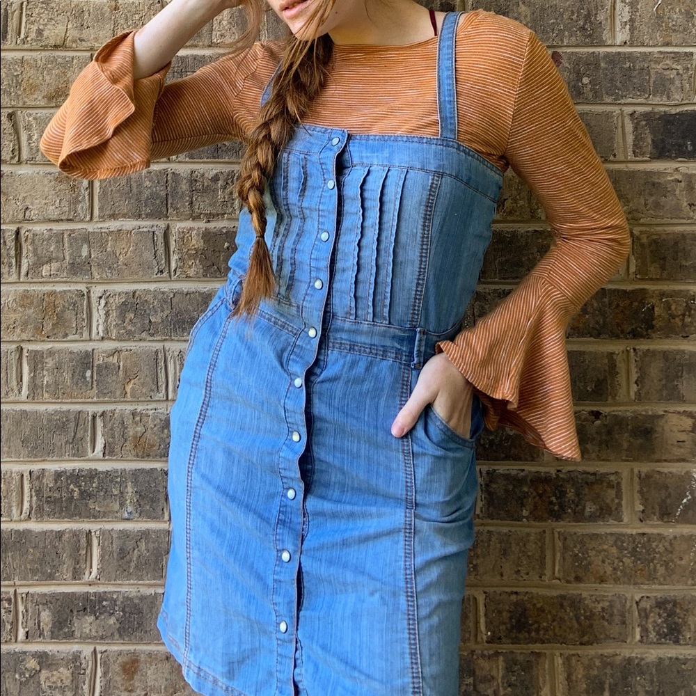 Blanco Denim Dress